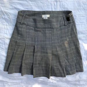 VTG Diesel Plaid Pleated Mini-Skirt SZ 26